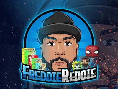 Avatar mascot FreddieReddie logo designs avatar logo cartoon emotes design esports logo fiverr gaming logo illustration logo design logo designer logodesign twitch logo upwork youtube logo