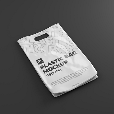 Plastic Bag Mockup blender3d design illustration mockups mockups design photoshop