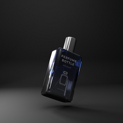 Perfume Bottle Mockup blender3d design illustration mockups mockups design