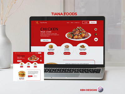 Tiana foods app branding design graphic design graphicdesign graphics logo ui ux ui design uidesign uiux