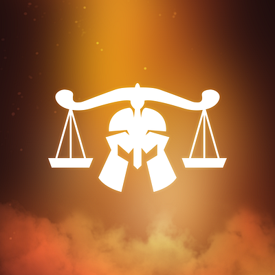 Hoplite Justice Logo branding cheval design greek hoplite illustration justice lawyer logo right vicomte