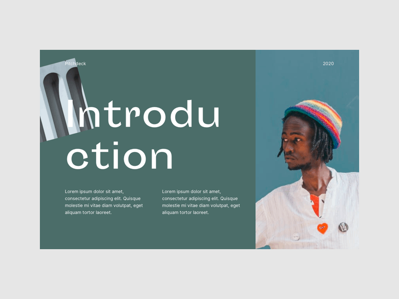 Slide Presentation 2 - Exploration exploration googleslides keynote photo pitch deck pitchdeck ppt presentation slide deck