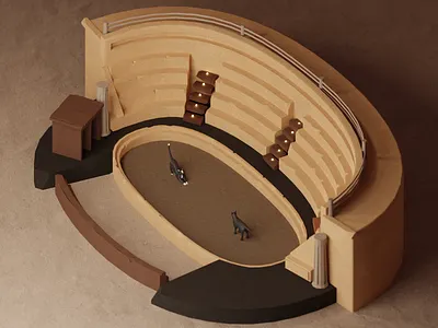 0 - Number series 3d 3d art 3dart blender blender3d isometric lowpoly minimal