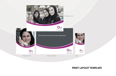 RIGHTEL MOBILE OPERATOR print layout print template