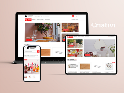 E-Commerce Casa Crix design ecommerce layout loja shop wordpress