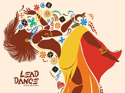 Logo LEADDANCE Details design graphic design illustration logodesign logotype vector