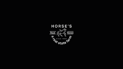 Horse's / brand mark brand identity branding creative logo creativity horse horse logo inspiration logo logo design logo mark logodesign logos monogram logo monoline