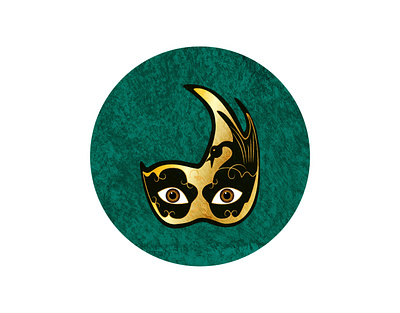 Carnival Mask | App launcher icon graphics icon design icons mobile vector illustration web