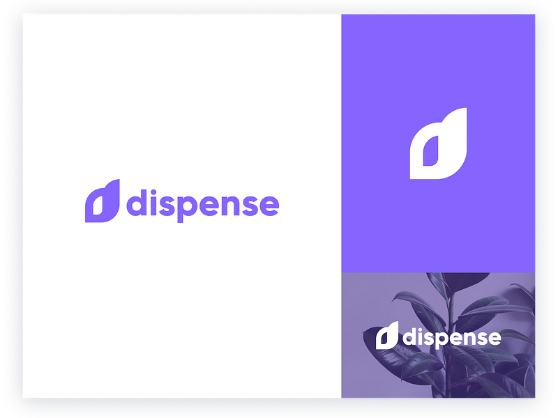 Dispense Logo cannabis branding cannabis logo dispensary management dispensary software dispense marijuana brand marijuana logo weed logo