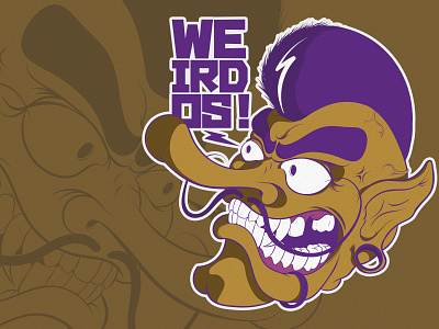 WEIRDOS .1 characterdesign illustration illustrator satirical vector vector illustration vectorart