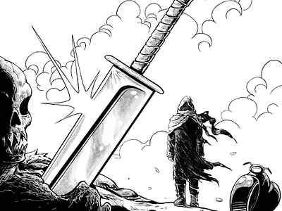 Diego Ridao Lovecraftober Inktober 2020 05 comic cthulhu diego ridao digital editorial horror horror art illustration ink ridao