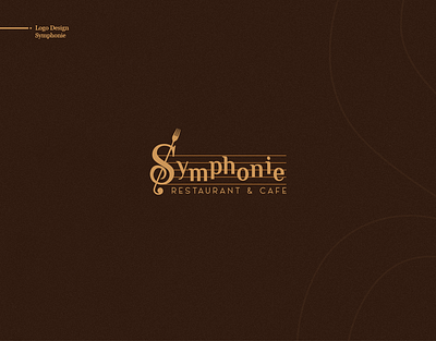 Symphonie Restaurant | Logo advertising artwork brand brand design brand identity branding branding design design illustration logo logo design logodesign logotype restaurant