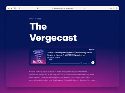 Framer Site Template — Podcast Show Page framer free podcast show template webflow website