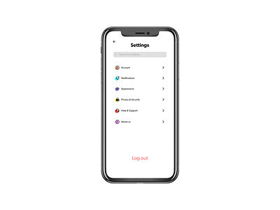 Daily UI 07 Settings page adobe illustrator daily 100 challenge daily ui figma ui