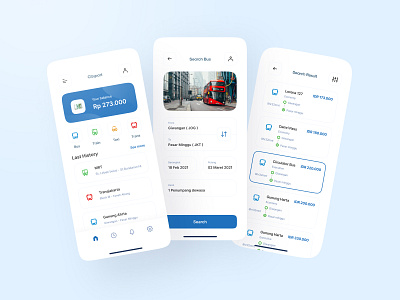 Cityport App activity balance bus card city clean design minimalism minimalist taxi train transport transportation ui