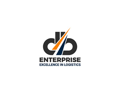 db ENTERPRISE LOGO branding design fiverrgigs logo minimalist logo transport logo vector