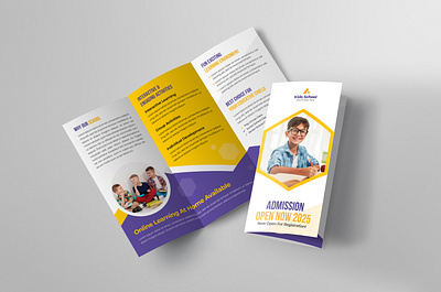 School Admission Trifold Brochure | Educational Marketing brochure college college brochure college catalog college flyer college leaflet college trifold education education brochure education catalog education flyer education leaflet education trifold education trifold brochure educational prospectus graphic medical healthcare minimal brochure school