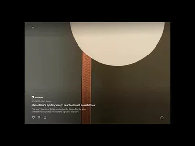 DesignReels article blog design app editorial magazine magazine app news news app newspaper publication reels stories story