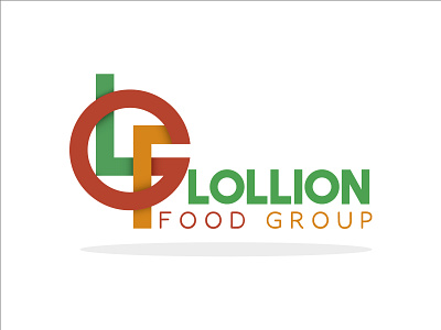 Lollion Food Group lettermark lettermarklogo logodesign logofolio logoidea logoinspiration logotype