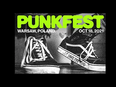 PUNKFEST conceptual design 2d graphics advertising festival gig posters live music poster design promotion promotional design publication design ticket design