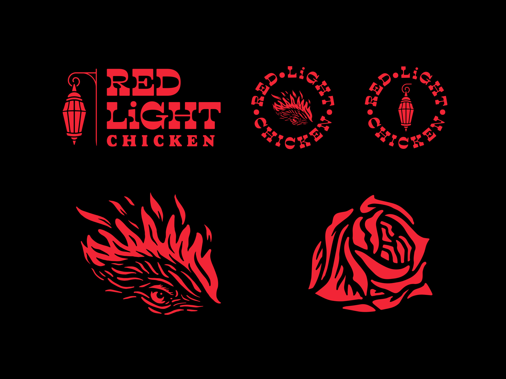 Red Light Chicken - Brand Assets