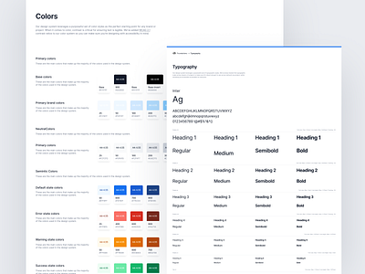 Sneak peek of design tokens - Ample the SaaS design system colors design system typography ui uikit ux