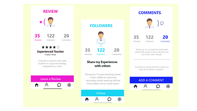 App design app design xd design