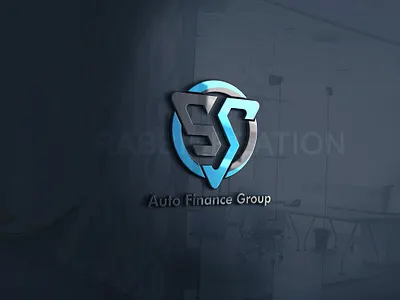 Finance 2d branding design dribble flat illustration logo logo design minimal typography