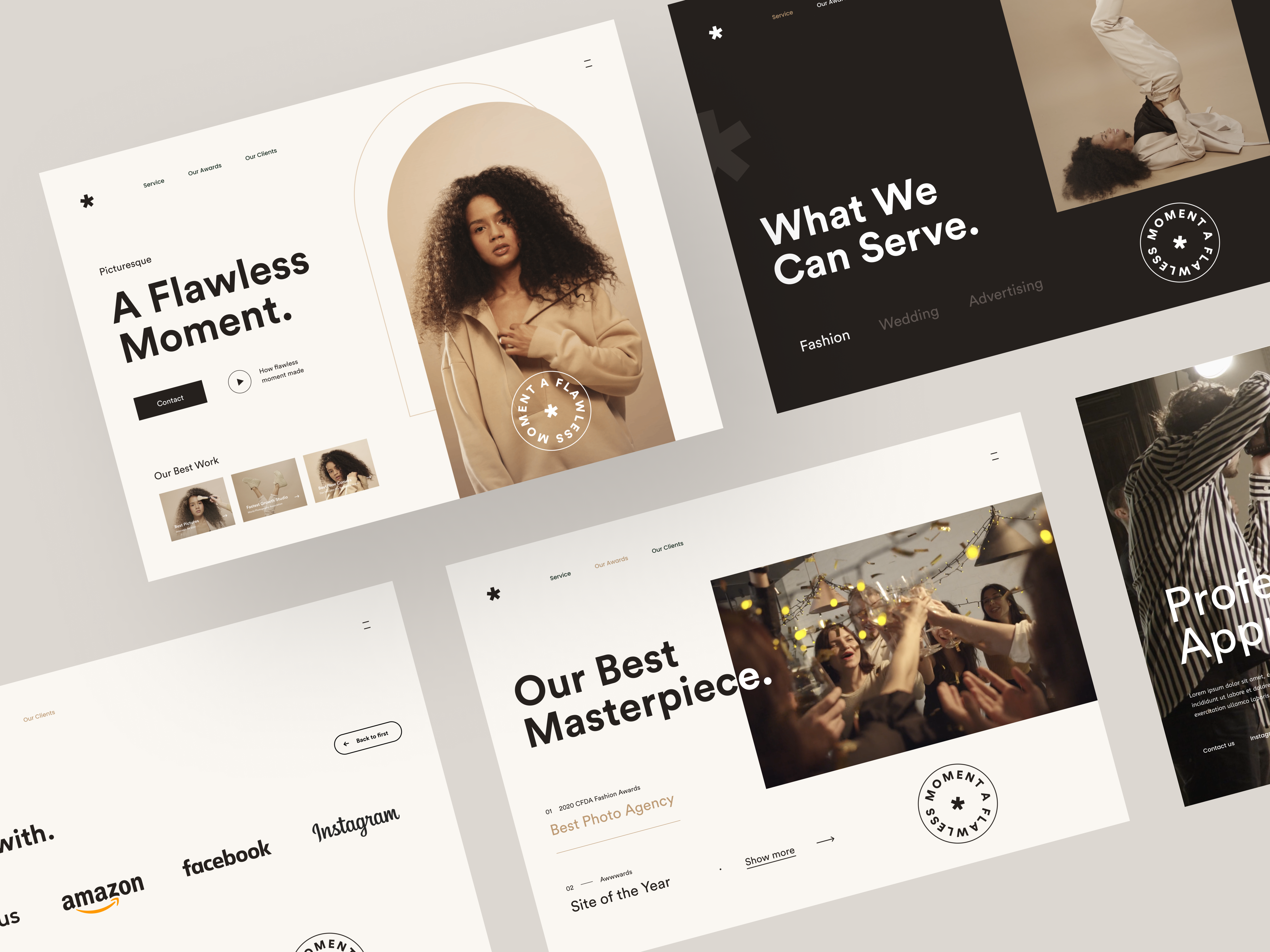 Example of Landing Page + Webflow/Framer Dev