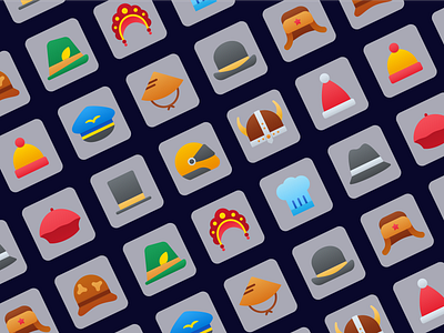 Where's your hat? icon ui vector