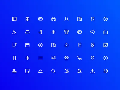 The NRMA icon set app icons flat icon icon icon design icon designer icon pack icon set iconography line icons ui icons vector icons