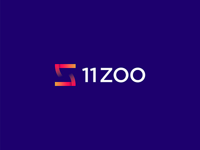 11 Zoo 11 11 zoo brand identity branding colorful concept concepts creative design flat flat design gradient icon logo logo design logo mark minimalist vector z letter logo zoo