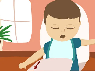 Crying Baby adobe fresco baby crying illustration illustration art