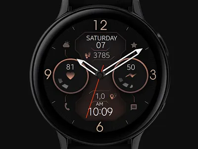 Futuristic and Elegant Watch Face design digital electronics elegant futuristic galaxy watch galaxywatch3 graphic design illustration modern samsung smart smartwatch tech technology ui watch watchface wearable