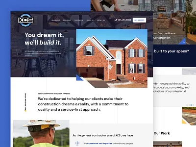 Home Construction Design architect builders building construction nashville tennessee ui web design website design