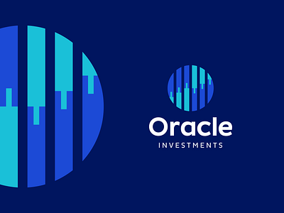 Oracle Investments Logo Design app appicon brand branding candlestick clever design finance fintech icon investing letter o logo logodesign mark modern o o logo statistics symbol