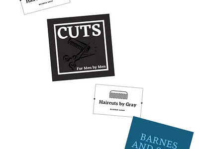 Day 13 of #dailylogochallenge barber barbershop canva dailylogochallenge day13 design logo logodesign