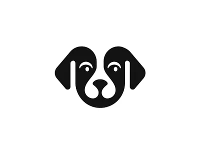 Puppy / Dog animal dog icon logo mark negativespace pet puppy symbol