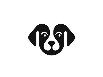 Puppy / Dog animal dog icon logo mark negativespace pet puppy symbol