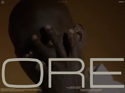 ORE Jewelry Website folio synchronized ui ux video web zhenyary