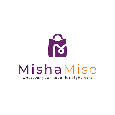 Logo Design - Misha Mise branding design elegant figma illustration logo m simple store typography