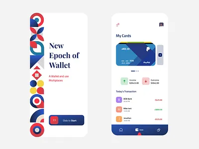 Pattern Wallet App Animation animation appdesign clean creative design minimal motion motiongraphics pattern pattern art pattern design uiux wallet