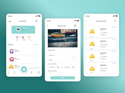 Transportation service app branding design transport transportation design uiux