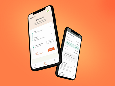App Nomah app booking checkin checkout mobile travel ui ux