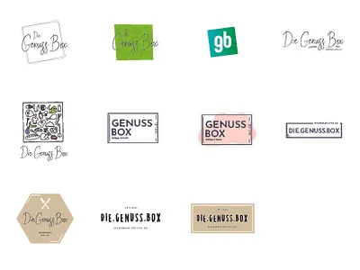 Logo design - Genuss Box design illustration logo logo design vector
