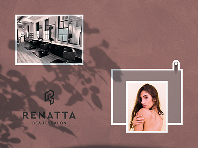 RENATTA adobe photoshop awesome beauty salon branding corporate design creative design fashion design for sale lettering lineart logo logo design logosai luxury design minimalist modern logo spa typography vector woman