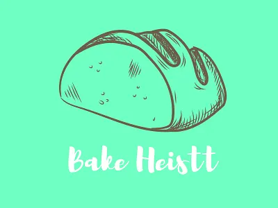 Bake Heistt branding design icon illustration logo