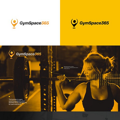 GymSpace365 branding ecommerce fiverr fiverr.com fiverrgigs flat graphic design logo designer minimalist modern