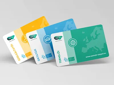 SASmob citycard brand branding design illustrator typography vector