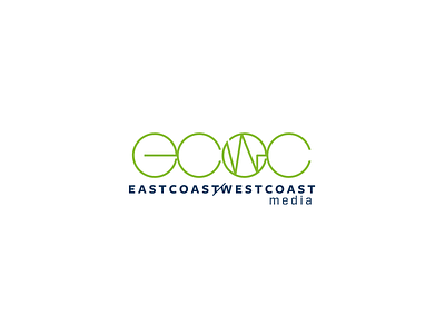 ECWC LOGO branding clean design logo vector